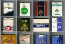 Cigarettes made in Algérie