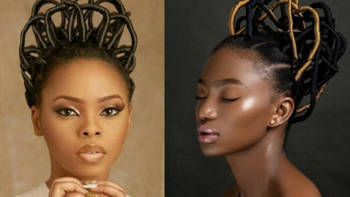 Tresses africaines au fil