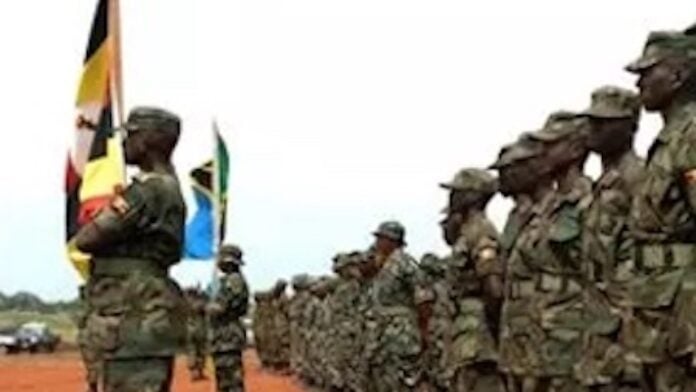 Un contingent en opération de la Force Africaine en Attente