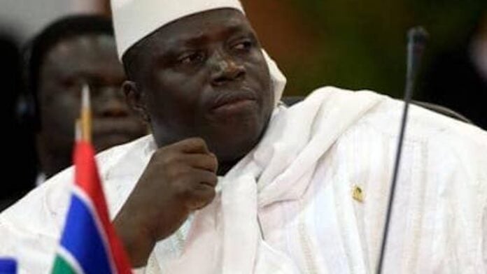 L'ancien président gambien Yahya Jammeh