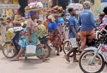 Le marché Ouando, à Porto-Novo