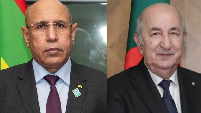 Mohamed Ould El-Ghazaouani et Abdelmadjid Tebboune