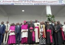 Les évêques du Cameroun en séminaire