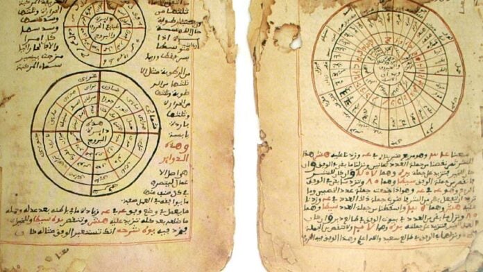 Manuscrit d'astronomie de Tombouctou