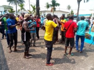 Prestation d’un groupe de danse de l’Extrême-Nord du Cameroun