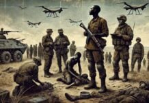 Soldats africains envoyés en Ukraine par la Russie