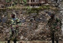 Soldats du M23 dans les rues de Goma