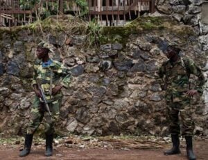 Soldats du M23 dans les rues de Goma