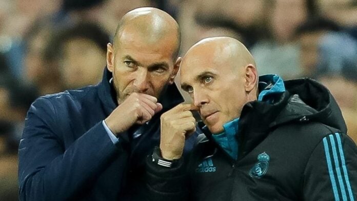 Zinedine Zidane et David Bettoni