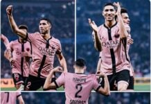 Achraf Hakimi la vie en rose