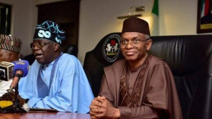 Nasir El-Rufai et Bola Tinubu