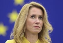 Kaja Kallas, haute représentante de l'UE pour les Affaires étrangères et la politique de sécurité