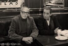 Mustapha Saha et Jamal-Eddine Naji à la Closerie des Lilas