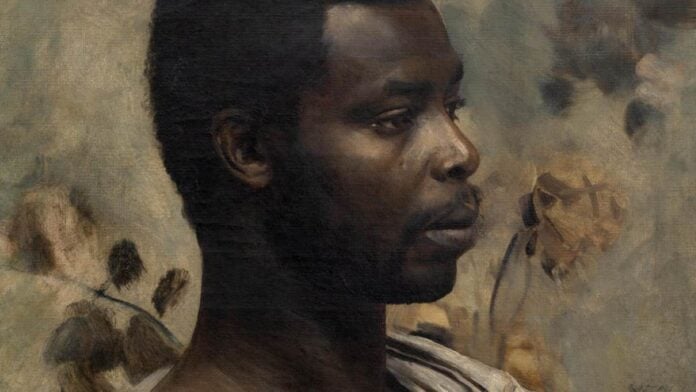 Portrait du prince ghanéen William Nii Nortey Dowuona, par Gustav Klimt @Tefaf